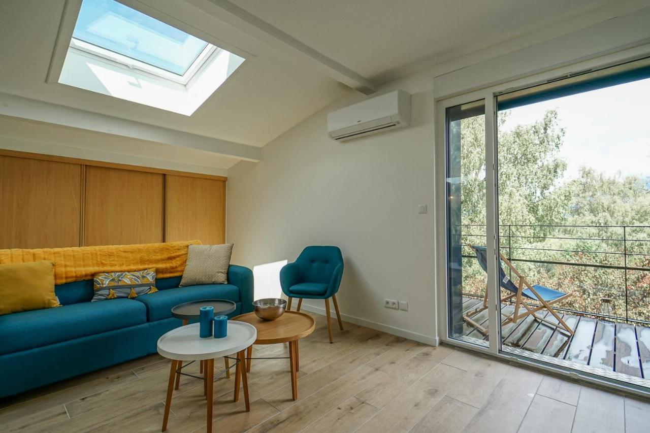 La Tournette superbe appartement au calme à 300 mètres du lac Sévrier Exterior foto